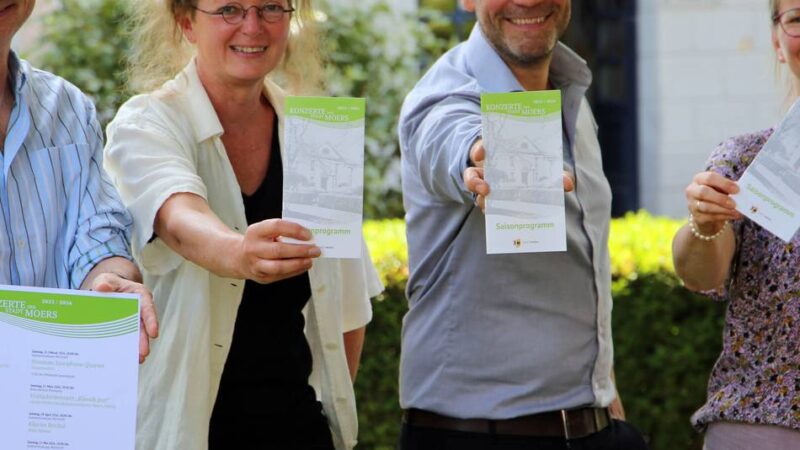 Kultur in Moers: Städtische Konzertreihe mit Künstlern von Weltruf