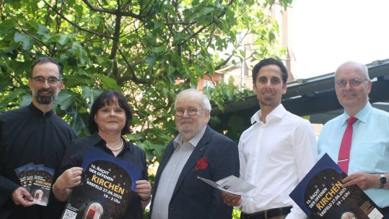 18 Krefelder Kirchen öffnen: Nachts in der Kirche – das etwa andere Erlebnis von Glauben