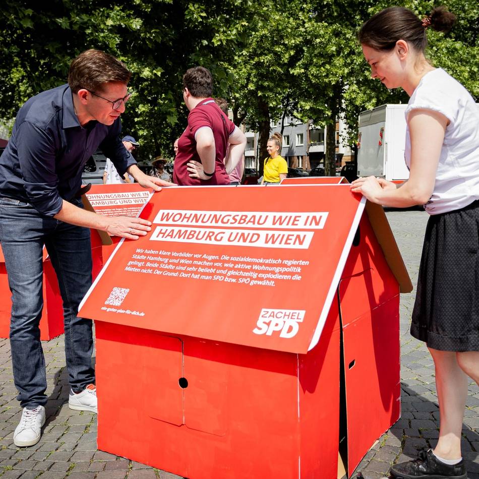 OB-Kandidat Fabian Zachel in Düsseldorf: „Bezahlbarer Wohnraum ist das drängendste Thema“