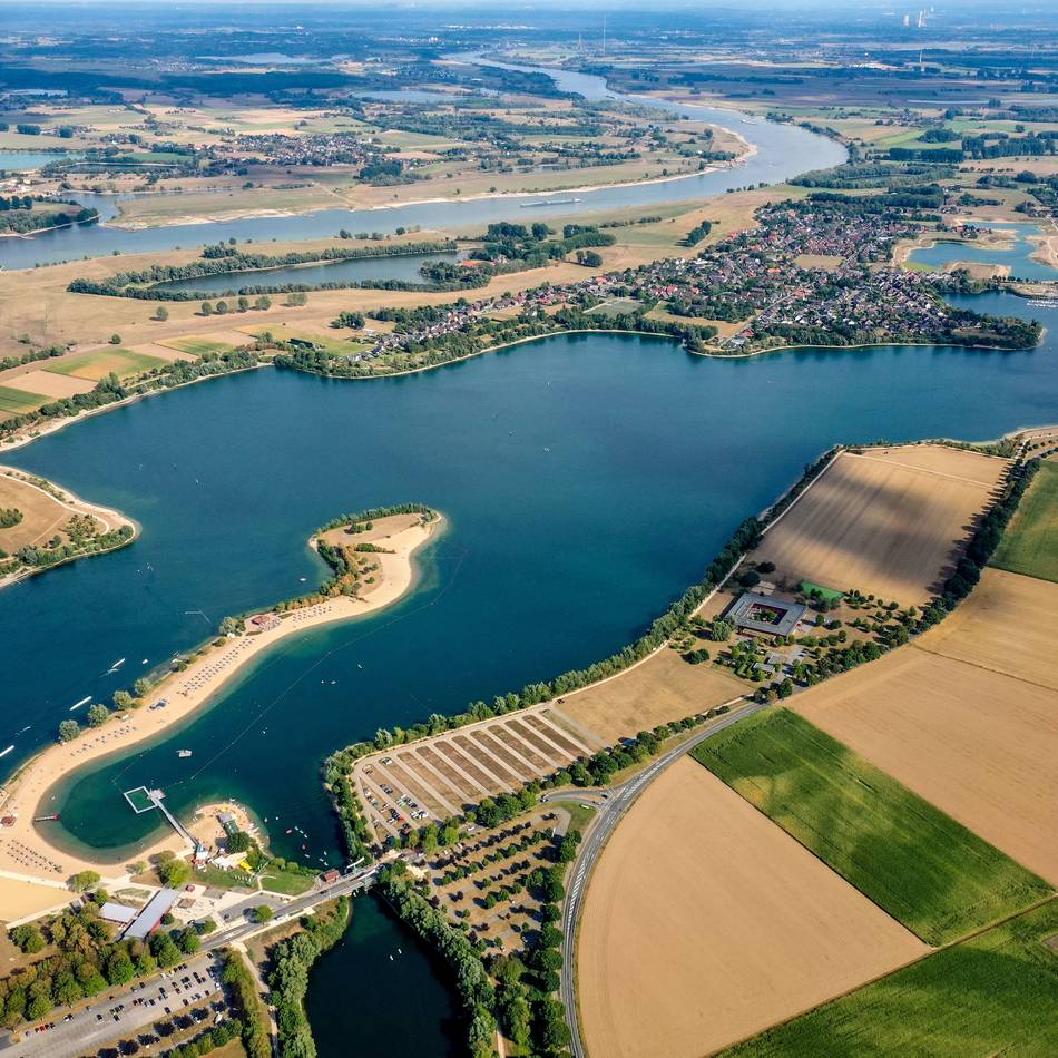 Xantener Nord- und Südsee: Parkplätze am FZX werden kostenpflichtig