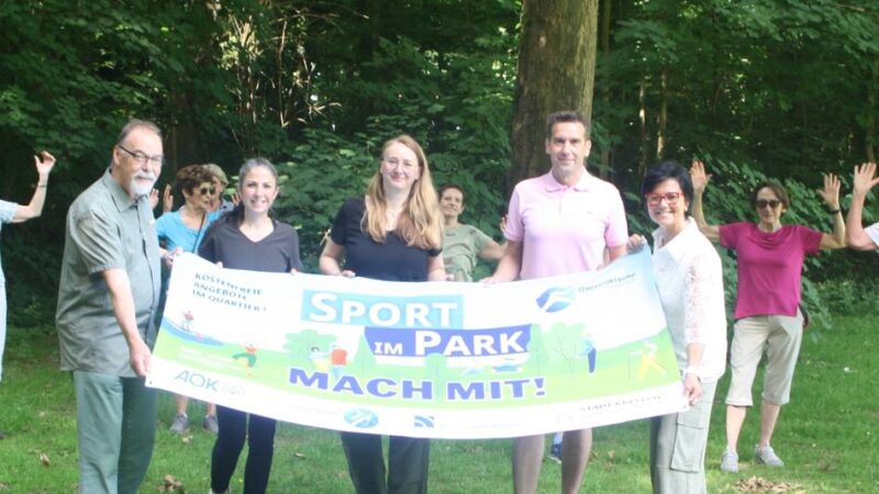 Aktion „Sport im Park“ ist angelaufen: „Die Krefelder mögen Sport“ – und probieren gerne Neues aus