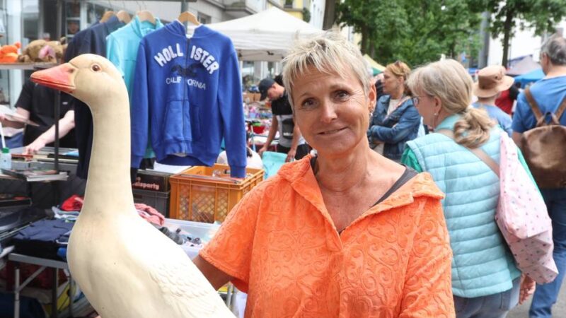 Neustadtfest Opladen: Von Trödel-Königen und Dauerrutschern