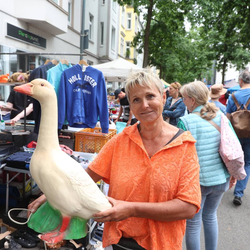 Neustadtfest Opladen: Von Trödel-Königen und Dauerrutschern