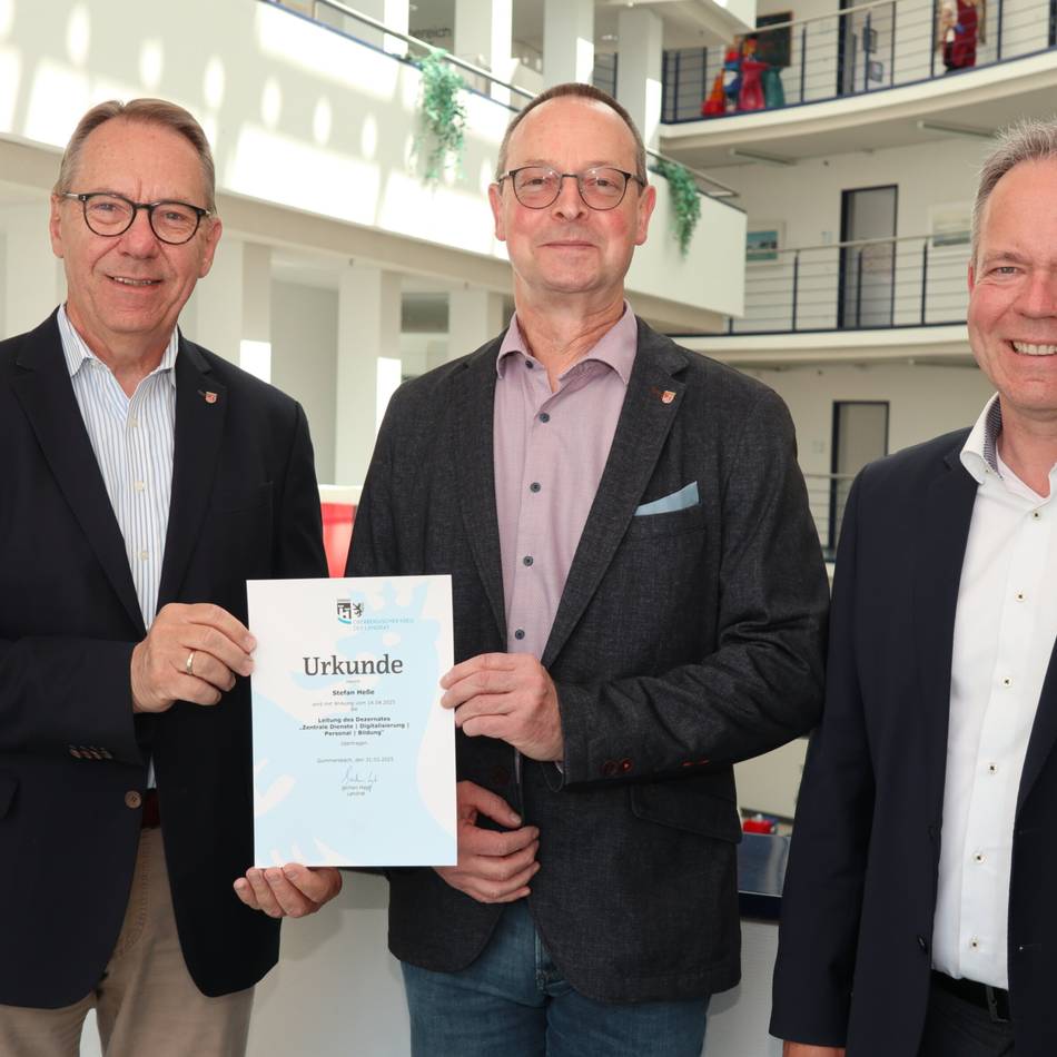Oberbergischer Kreis: Stefan Heße ist neuer Leiter des Dezernats I beim Kreis