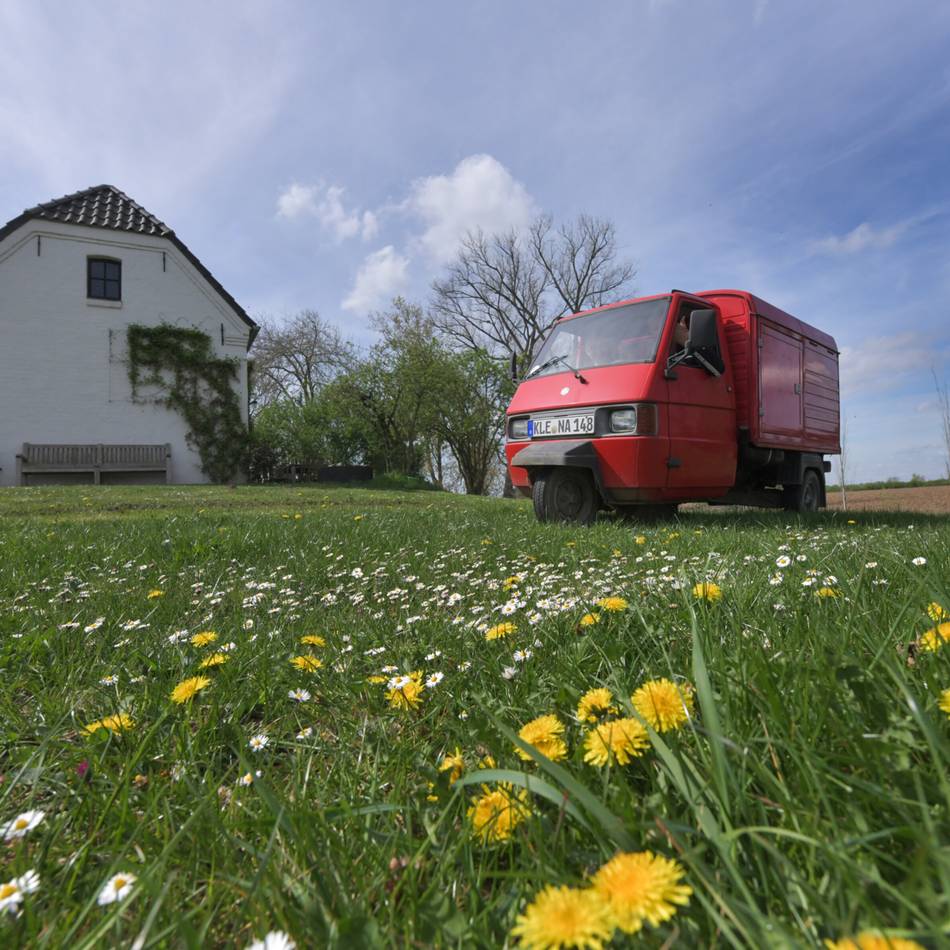 Apetreffen in Rees: Freunde der italienischen Dreiräder laden zum Kennenlernen ein