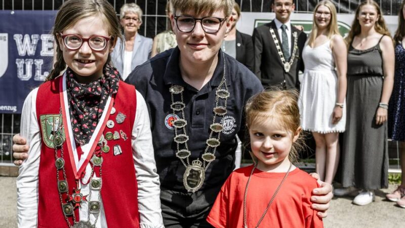 Kinderschützenfest in Meerbusch: Königlicher Nachwuchs für Osterath