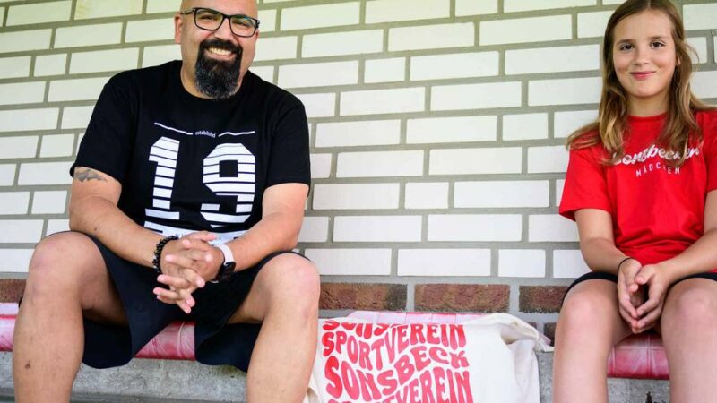 Ein Blick in den Fanshop: Worauf die Anhänger des SV Sonsbeck abfahren