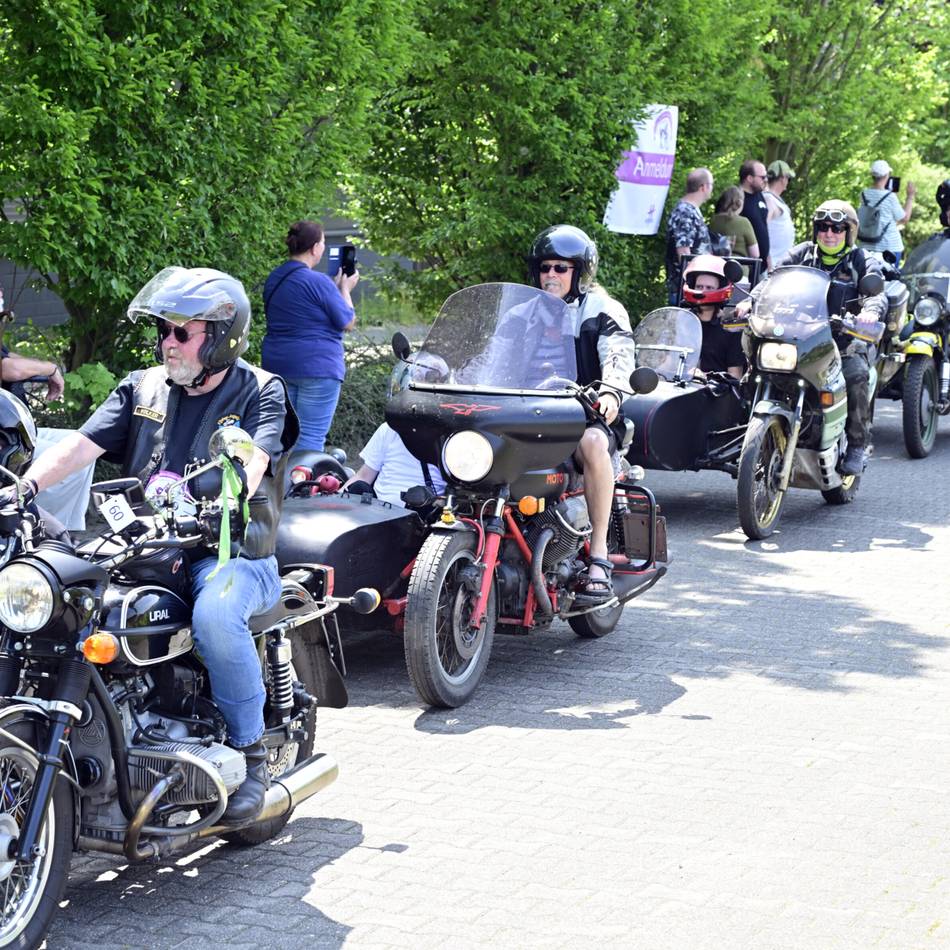 Gespannfahrertreffen in Mönchengladbach: Inklusion feiern – auf Motorrädern, Trikes und Quads