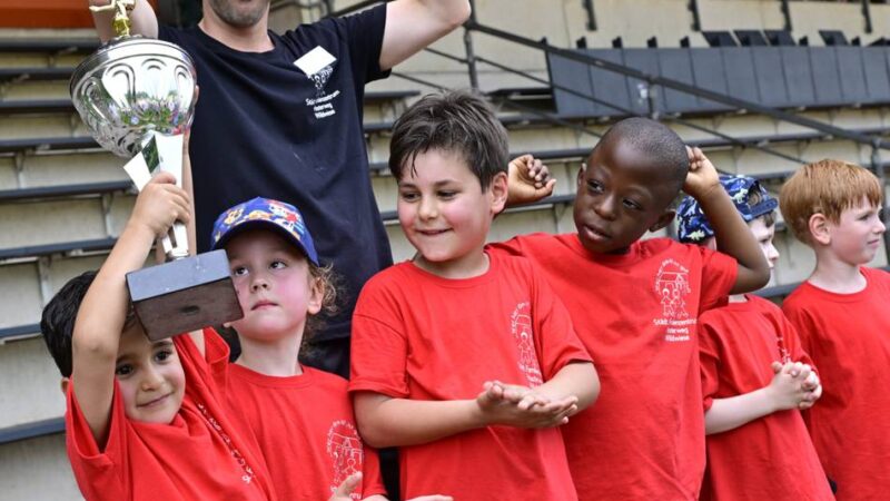 Im Mönchengladbacher Grenzlandstadion: Kindergarten-Olympiade fördert Inklusion