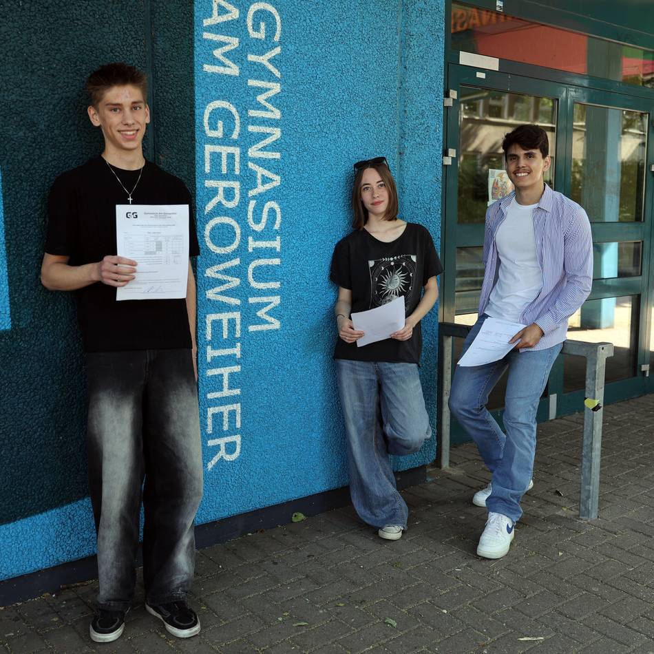 Notenvergabe in Mönchengladbach 2024: Abitur bestanden – „endlich ist der Kopf wieder frei“