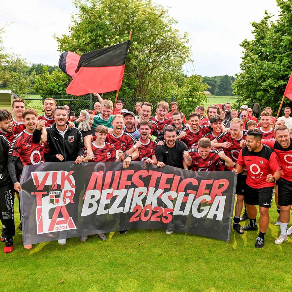 Herausforderung Fußball-Bezirksliga: Viktoria Goch II freut sich auf ein „echtes Abenteuer“