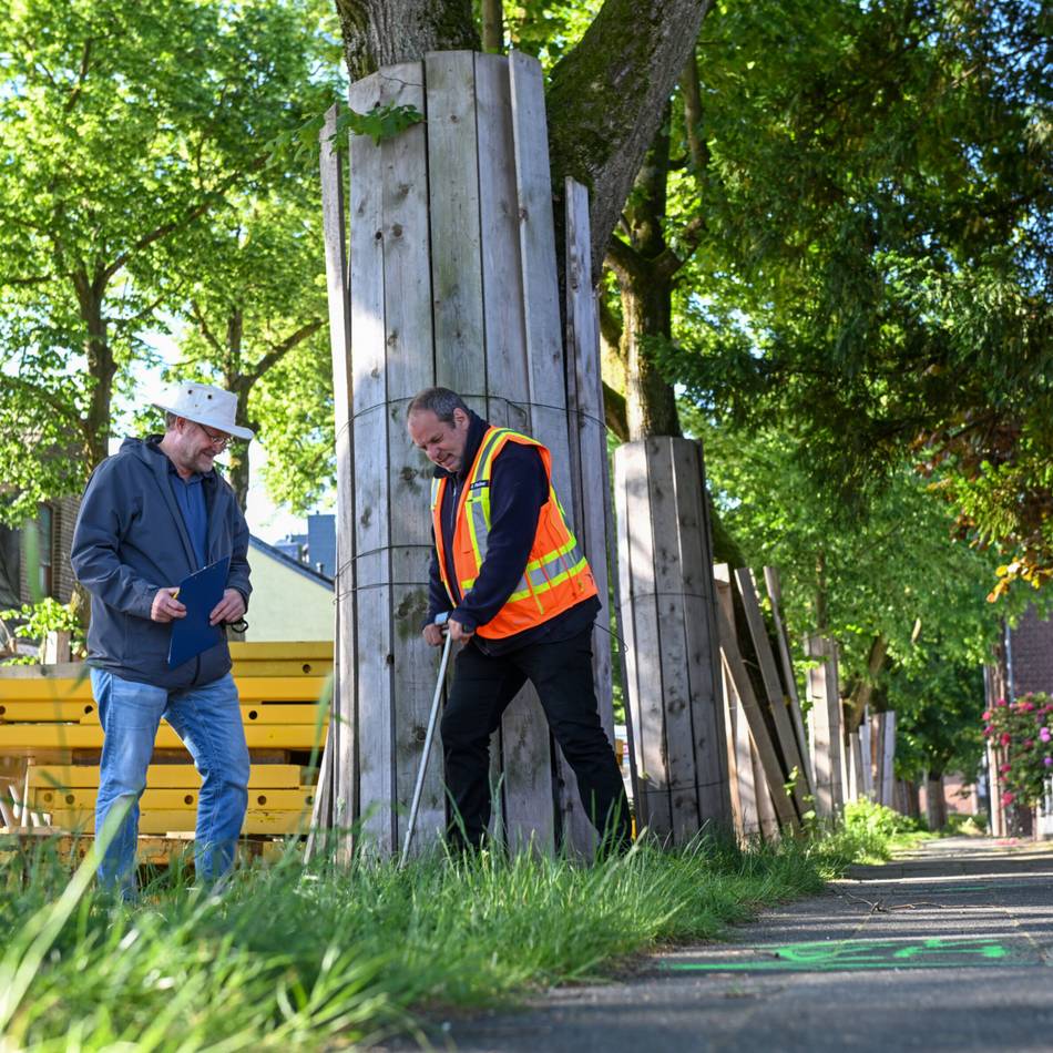 Baumaßnahme in Anrath: So sollen die Bäume an der Lindenstraße geschützt werden