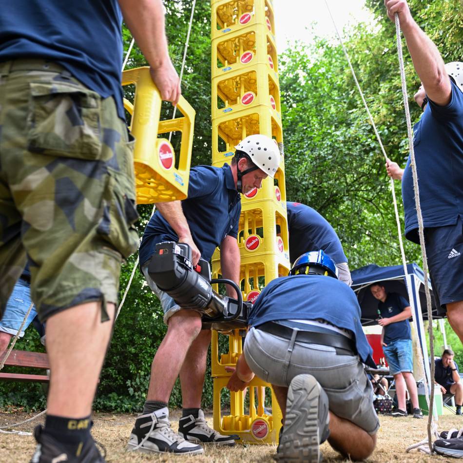 Viele Gruppen in Kervenheim dabei: Twisteden siegt beim Orientierungslauf der Feuerwehr