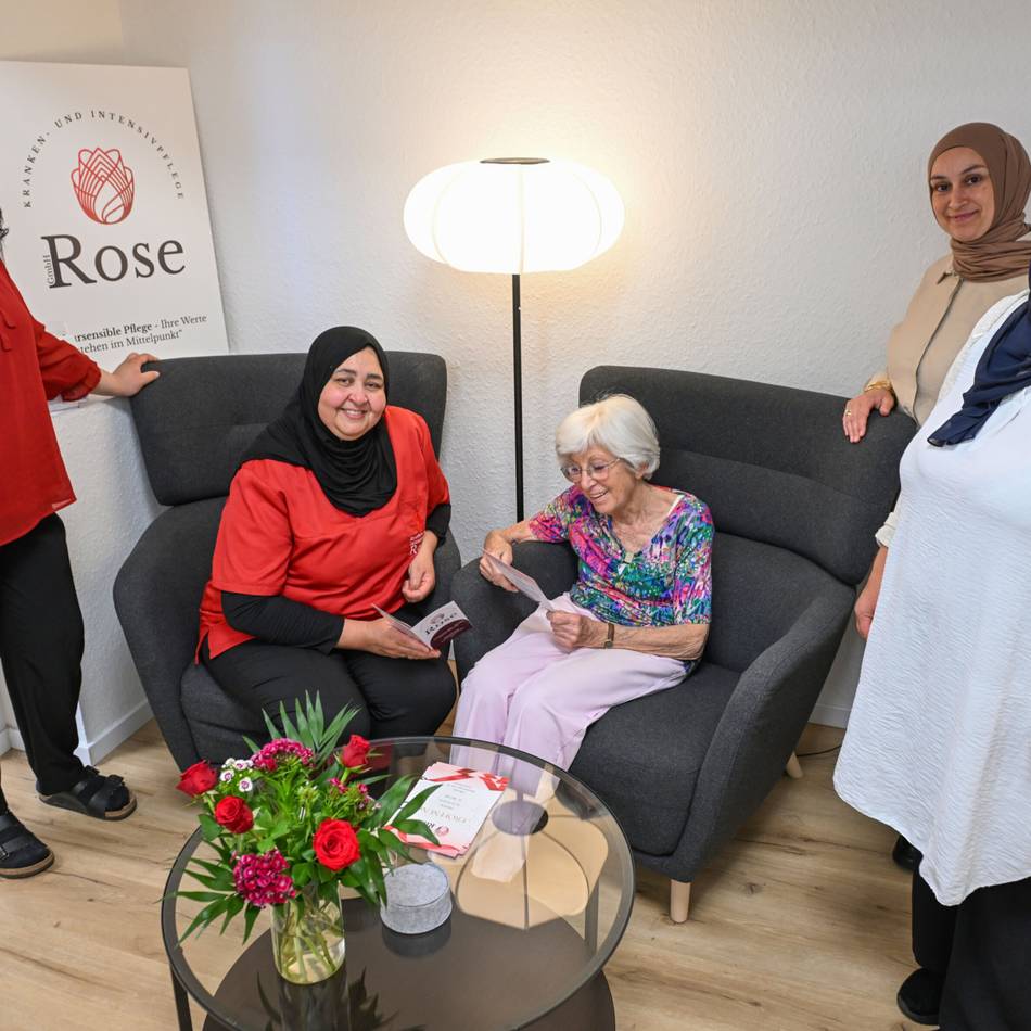 Neu in Moers: Pflegedienst Rose arbeitet multikulturell