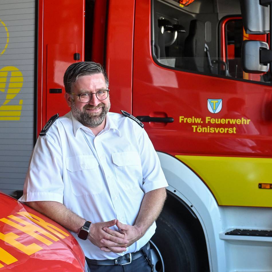 Feuerwehr im Kreis Viersen: Jens Griese ist neuer Vize-Brandmeister
