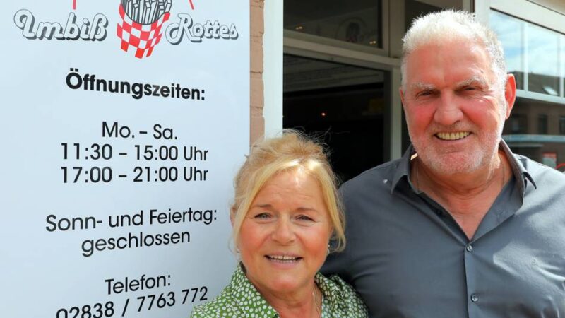 Imbiss Rottes in Sonsbeck: Die besten Pommes im Kreis sind zurück