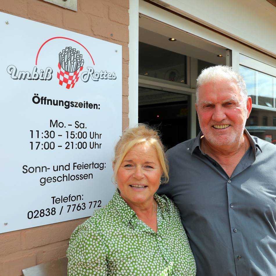 Imbiss Rottes in Sonsbeck: Die besten Pommes im Kreis sind zurück