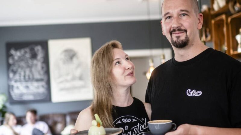 Roasted Kaffeebar in Düsseldorf: Eine Liebe, die sich nicht nur privat ergänzt
