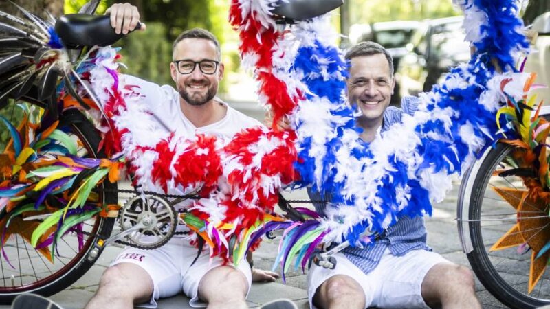 Red Bull Sattelfest in Düsseldorf: Im Federkleid die Piste runter – „war sofort elektrisiert“