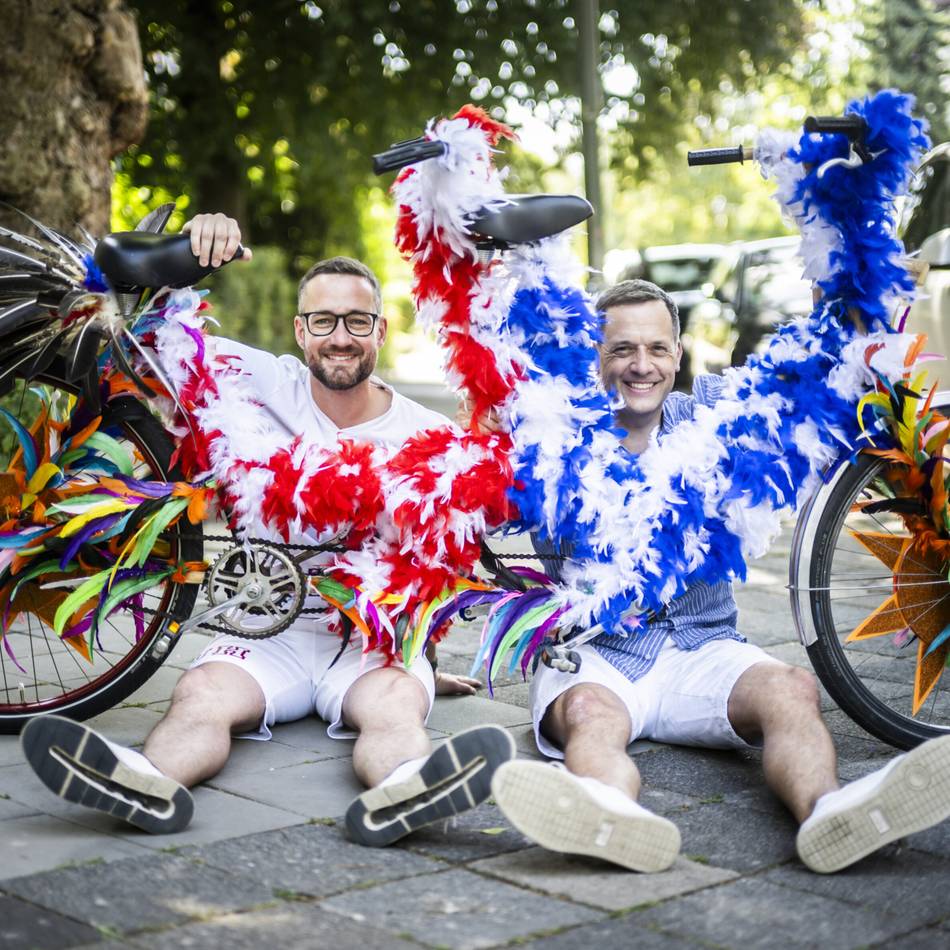 Red Bull Sattelfest in Düsseldorf: Im Federkleid die Piste runter – „war sofort elektrisiert“