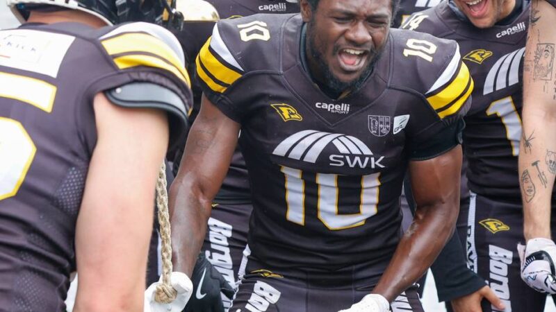48:9 gegen Langenfeld Longhorns: Ravens feiern Statement-Sieg gegen Tabellenführer