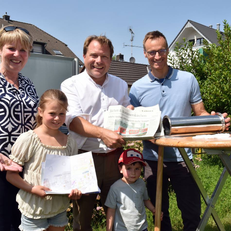 Feier zum 50-Jährigen der Gemeinde: Eine Zeitkapsel für die Zukunft von Rommerskirchen