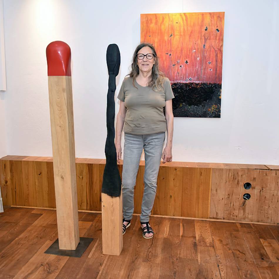Ausstellung im Kunstraum Neuss: Ein Flirt mit dem Winter