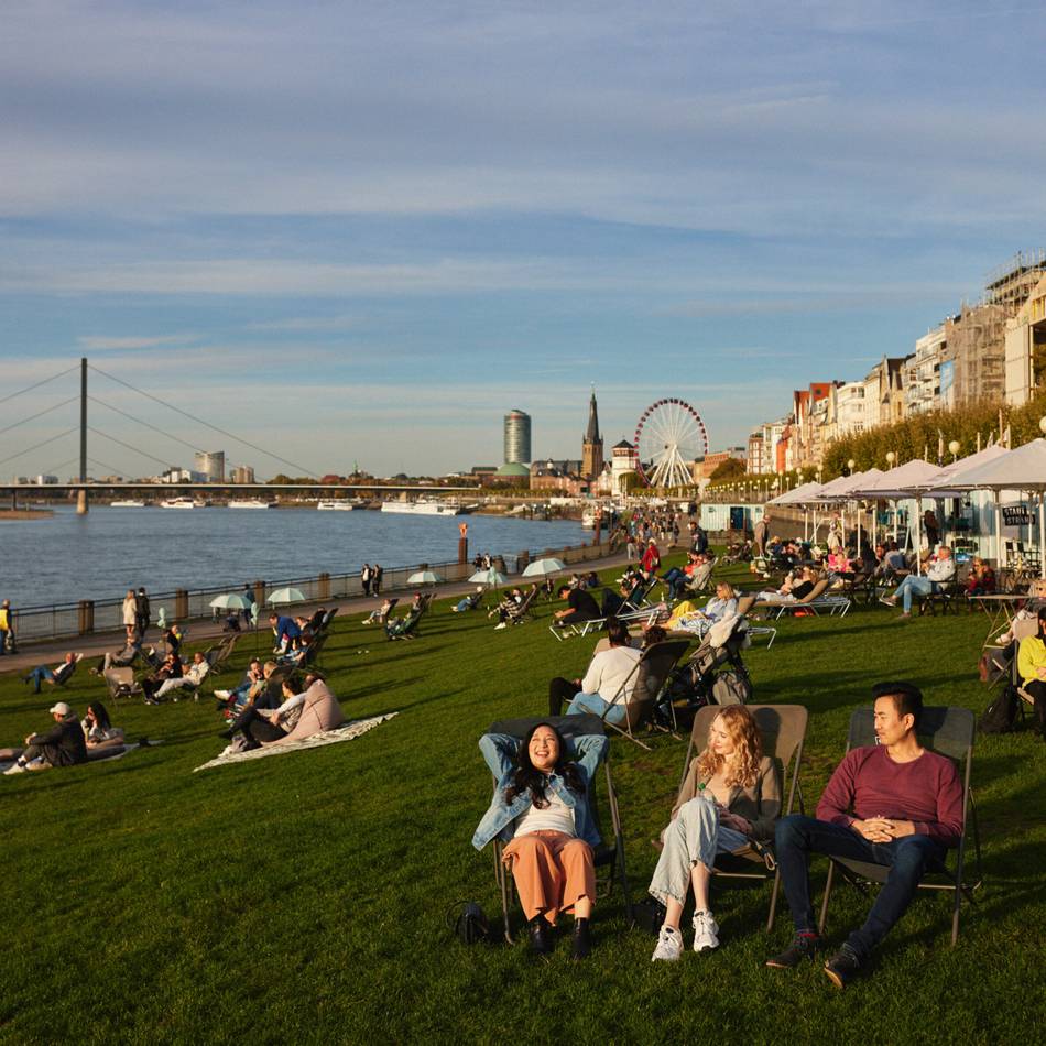 30 Jahre Rheinuferpromenade: Das größte Geschenk an Düsseldorf