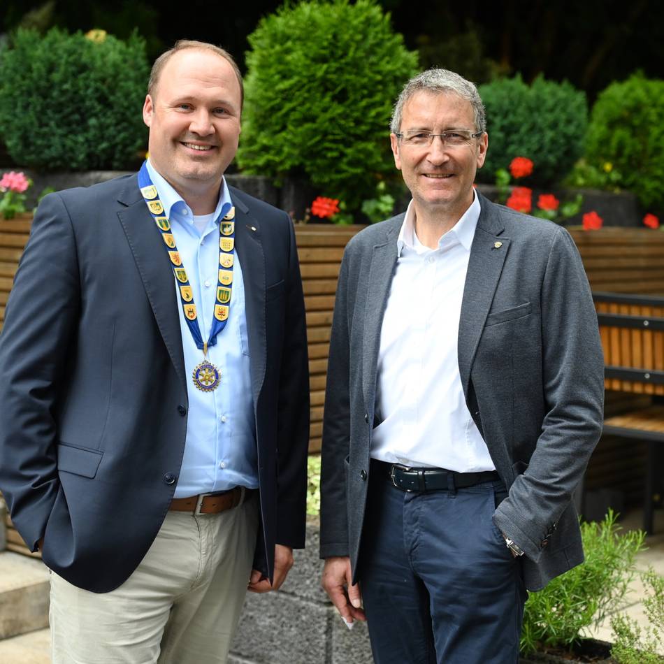 Service Clubs im Bergischen Land: Tim Heistermann tritt Rotary-Präsidentschaft an