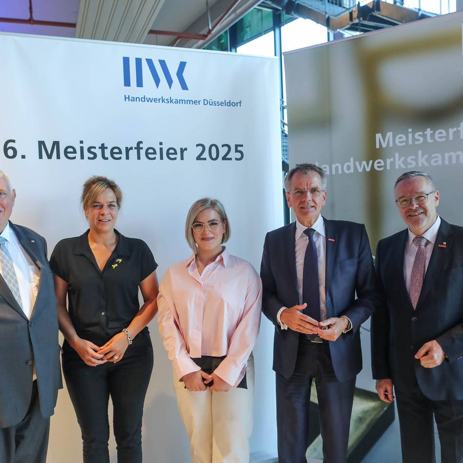 Handwerk feiert in Düsseldorf: „Mit Fleiß, Ausdauer und einem starken Willen den Titel Meister verdient“