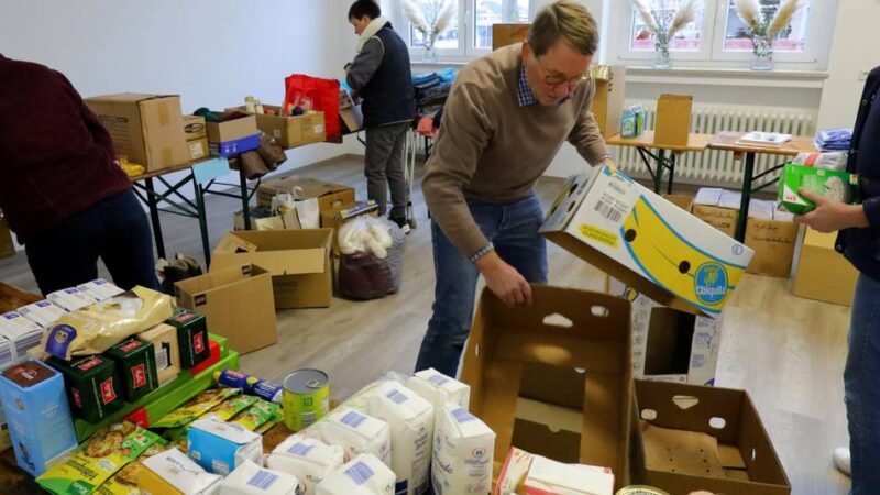 Sammlung im Vynze Hüss: Propsteigemeinde unterstützt Hilfsaktion für Ukraine
