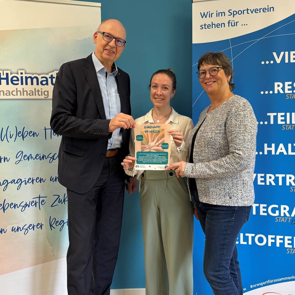 Ehrenamt im Herzen: Vorbilder aus den Sportvereinen im Kreis Kleve gesucht