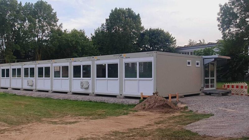 OGS-Ausbau in Sonsbeck: Die halbe Grundschule zieht in Container