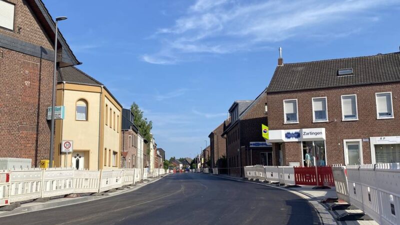 Umleitungen in und um Oedt: Bauarbeiten ab Montag am nächsten Teil der Ortsdurchfahrt