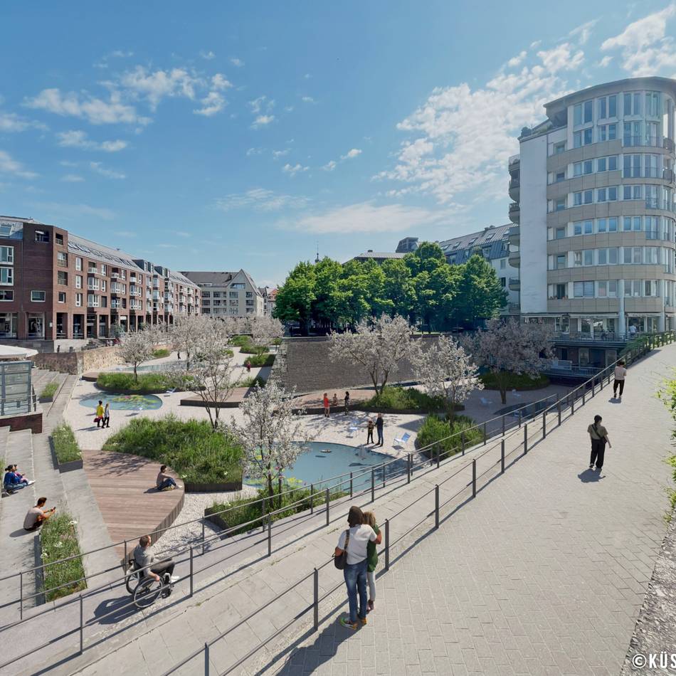 Ideensammlung für die Düsseldorfer Altstadt: Neue Träume für den Alten Hafen