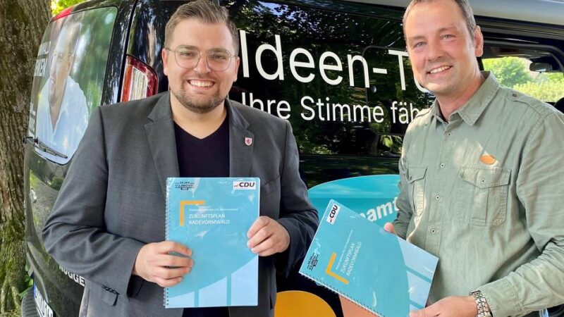 Kommunalwahl in Radevormwald: Das alles steht im Zukunftsplan der Rader CDU