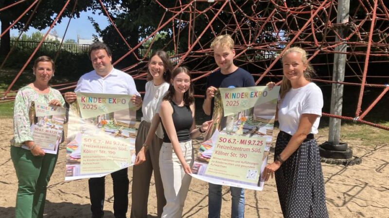 Kinder-Expo in Krefeld: Demokratische Werte spielerisch lernen