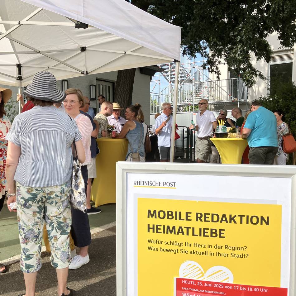 Debatte bei der Mobilen Redaktion in Meerbusch: „Man findet nichts Bezahlbares“