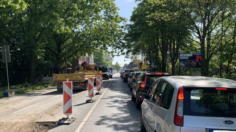 Arbeiten auf der Kapellener Straße: So schlimm werden die Staus zur Pfingstkirmes in Geldern