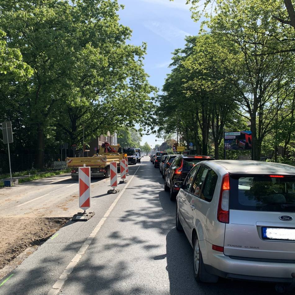Arbeiten auf der Kapellener Straße: So schlimm werden die Staus zur Pfingstkirmes in Geldern