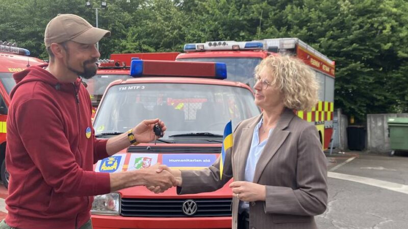 Gelebte Solidarität: Mettmann spendet Feuerwehrfahrzeug an Ukraine