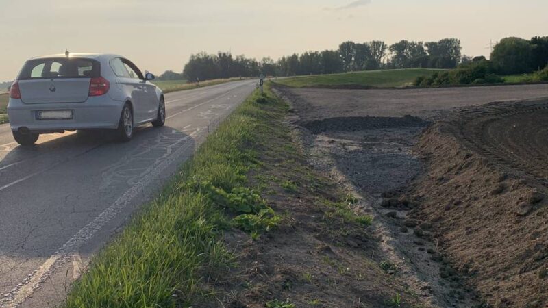 Deichstraße von Haffen-Mehr nach Rees: Für neuen Ferienpark am Reeser Meer – Strecke über den Deich wird gesperrt