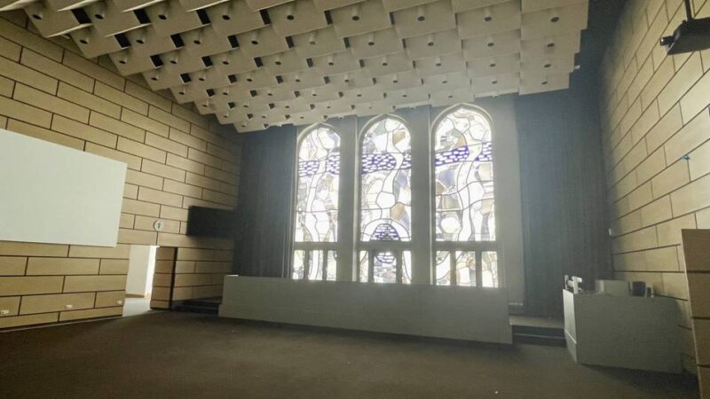 Das leere Rathaus von Rheydt