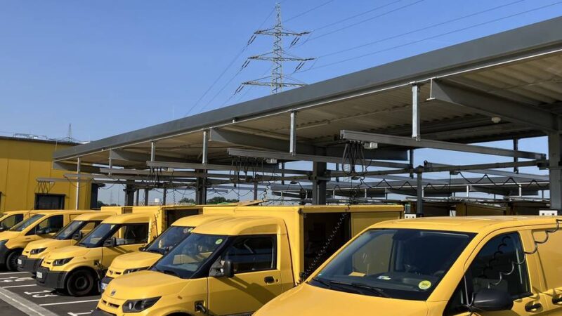 Neuer DHL-Stützpunkt in Dinslaken: Hier geht jetzt die Post ab