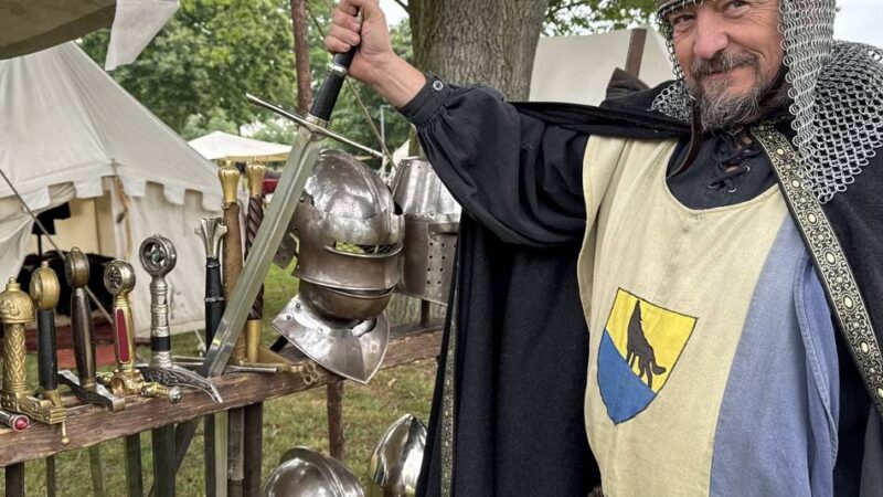 Im Ritterlager des Siegfriedspektakels in Xanten: „Wir machen Mittelalter zum Anfassen“
