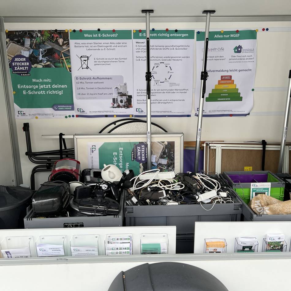 Auf Märkten in Straelen, Goch und Emmerich: Elektroschrott-Aktion erreicht über 160 Menschen im Kreis Kleve