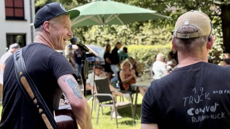 Lebenshilfe Heiligenhaus: Morgan Finlay und sein Tourneestart an der Abtsküche