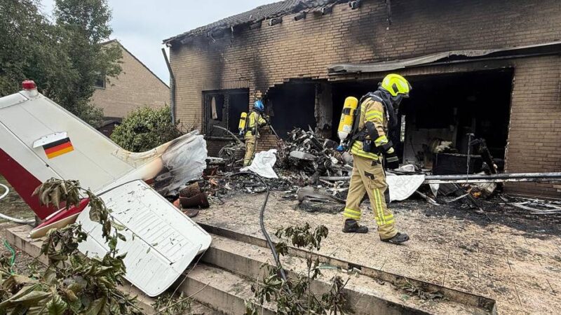 Sportflugzeug-Absturz in Kleinenbroich: „Jeder, der sie nicht kannte, hat etwas verpasst“