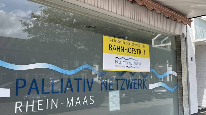 Adresswechsel innerhalb Gochs: Das Palliativnetzwerk Rhein-Maas ist zur Bahnhofstraße umgezogen
