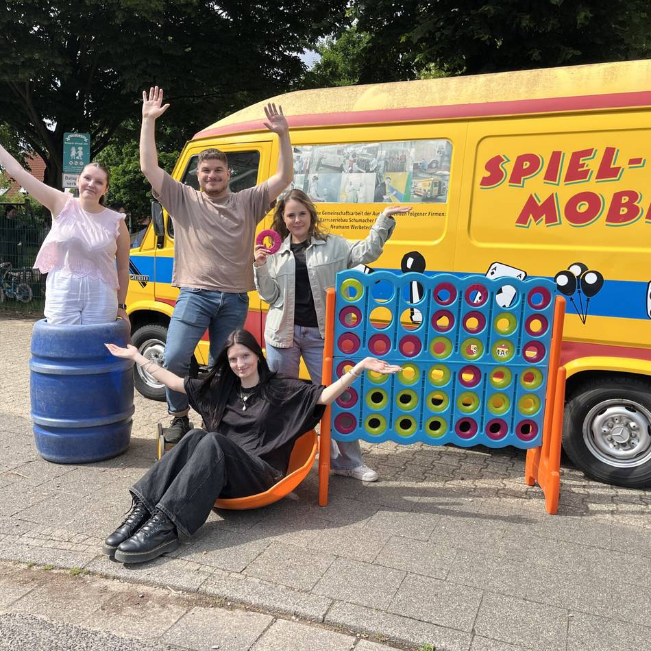 Neues Fahrzeug in Planung: Grevenbroicher Spielmobil ist wieder unterwegs